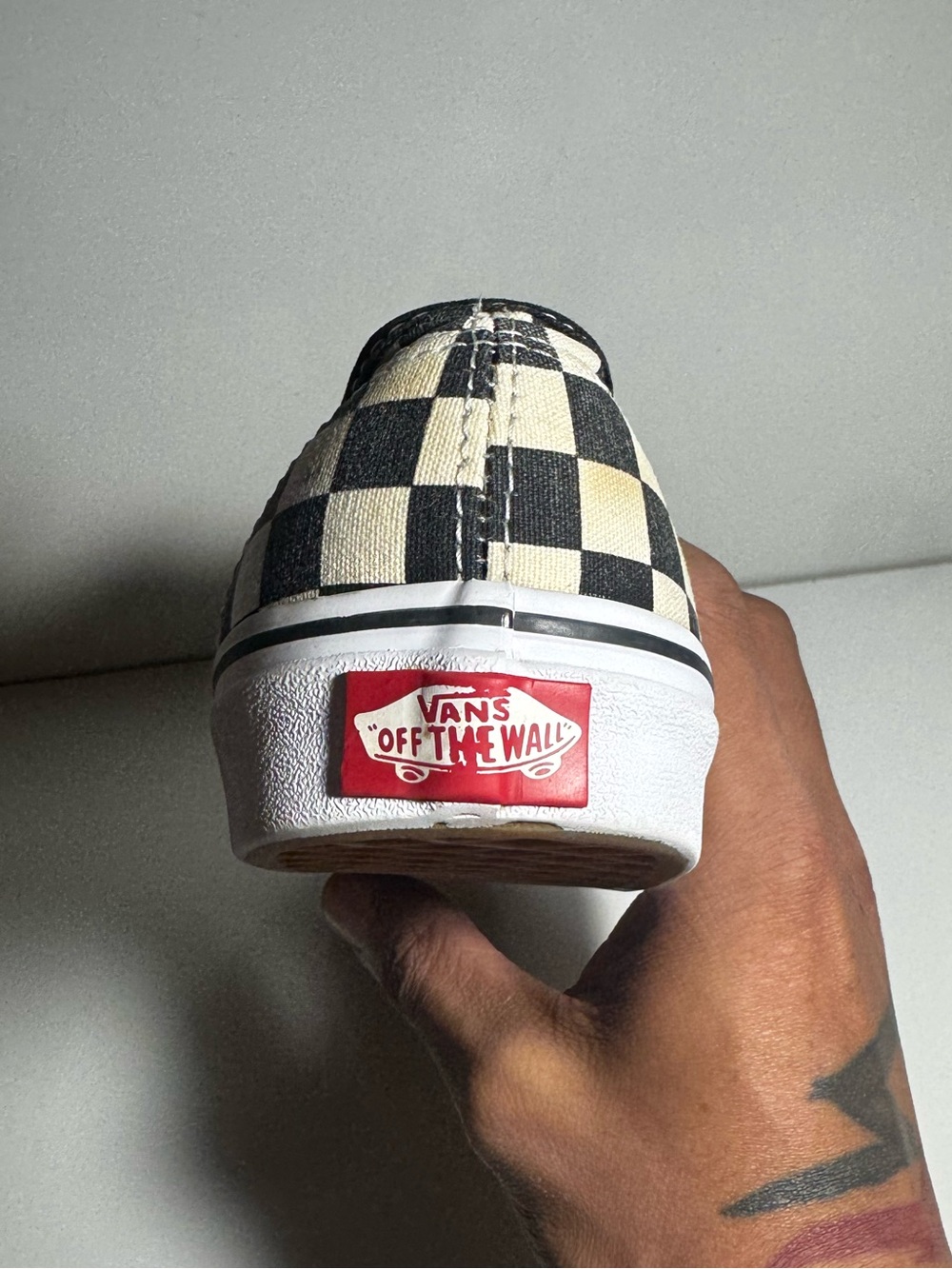 Vans Classic Checkerboard “Golden Coast” Black/Cream Women’s Size 6.5 - Picture 10 of 12